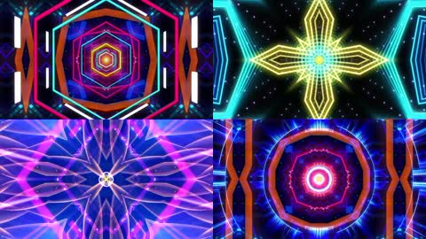 线条舞台背景高清视频