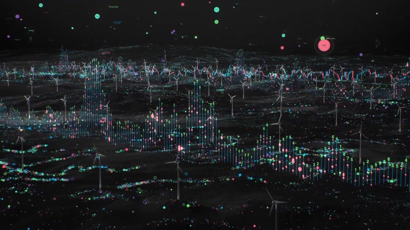 物联网互联网科技光线点线科技