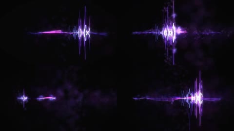 极品紫色线条节奏vj