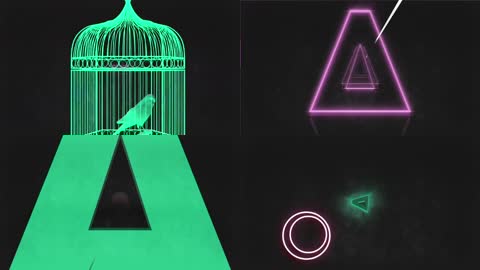 极品动感穿梭运动VJ素材