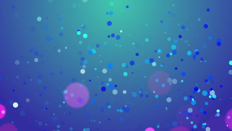 梦幻仙境七彩圆点粒子飘浮LED动态背景视频素材