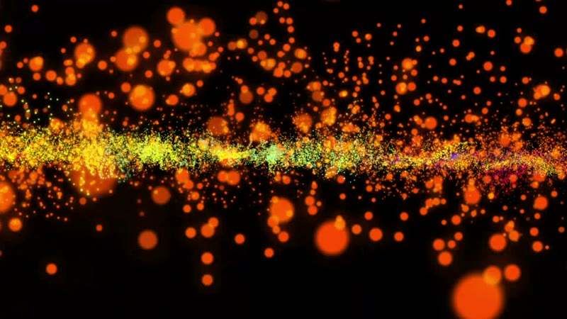 粒子汇跳动粒子旋转