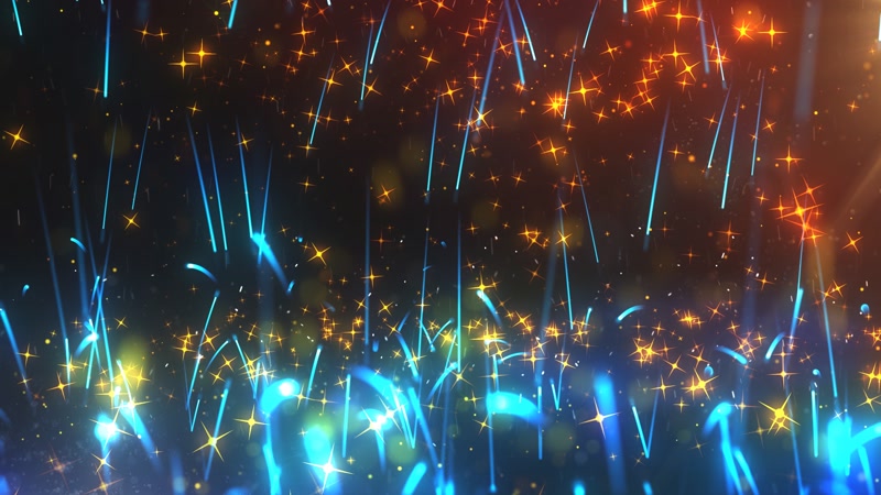 粒子火星火花特效素材