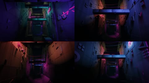 极品城市走廊光影vj