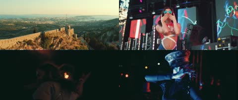 4K欧洲青春活力激情音乐狂欢派对现场