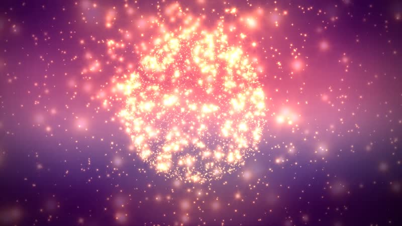 绚丽粒子星空宇宙舞台背景