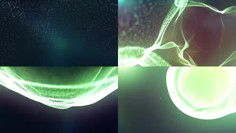 极品3D全息粒子线条节奏视频