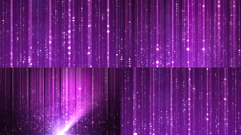 时尚大气震撼紫色粒子梦幻