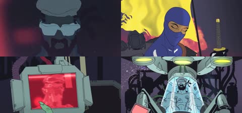 卡通人物的djvj短片