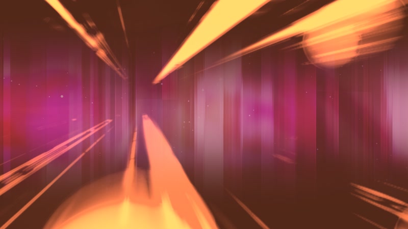 虚拟未来科技抽象光线速度感视觉穿梭时空场景屏幕LED背景视频素材