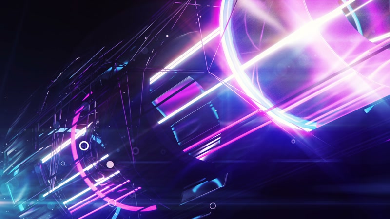 三维光线隧道vj视频