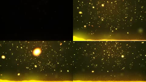 极品飞舞粒子加音符极品VJ素材