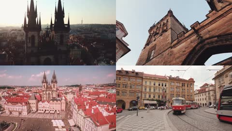 捷克首都布拉格宣传片4K