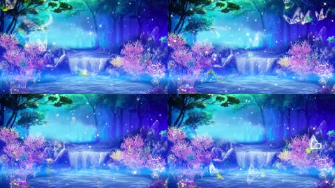 梦幻炫酷时尚大气婚礼爱情背景