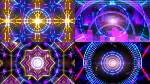 音符爱心半圆形灯光酒吧高清背景