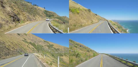 4K滨海公路行驶第一视角系列