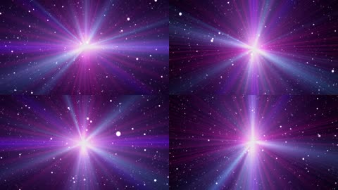 紫色粒子灯光光线宇宙