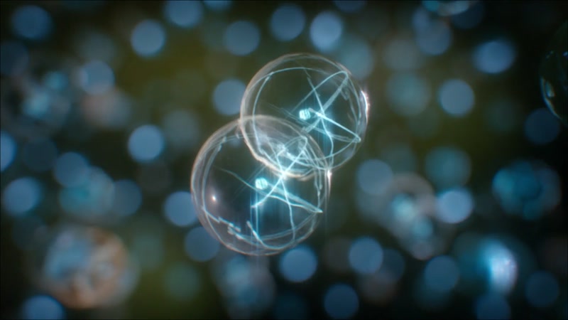 高科技电子光效颗粒圆球电流运动