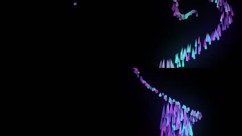 彩色粒子音乐舞蹈背景