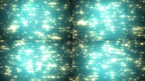 4K浪漫星光闪烁飞行VJ视频