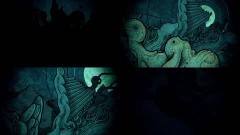 呐喊死亡摇滚图案