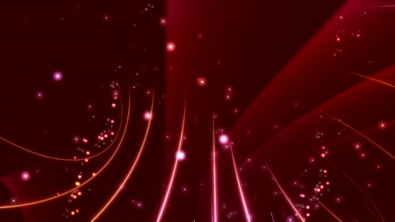 光点粒子红色背景