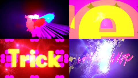 万圣节派对化妆舞会led背景视频