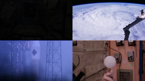 4K太空生活体验遨游宇宙