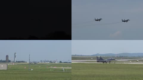 4K米格-29战斗机 航空飞行表演