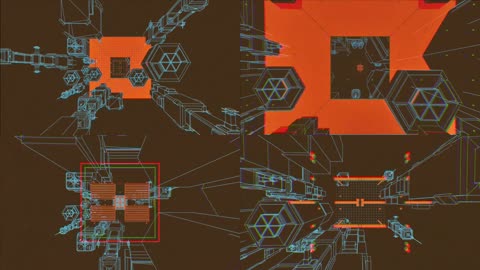 炫酷科技互联网动感时尚企业年会背景视频