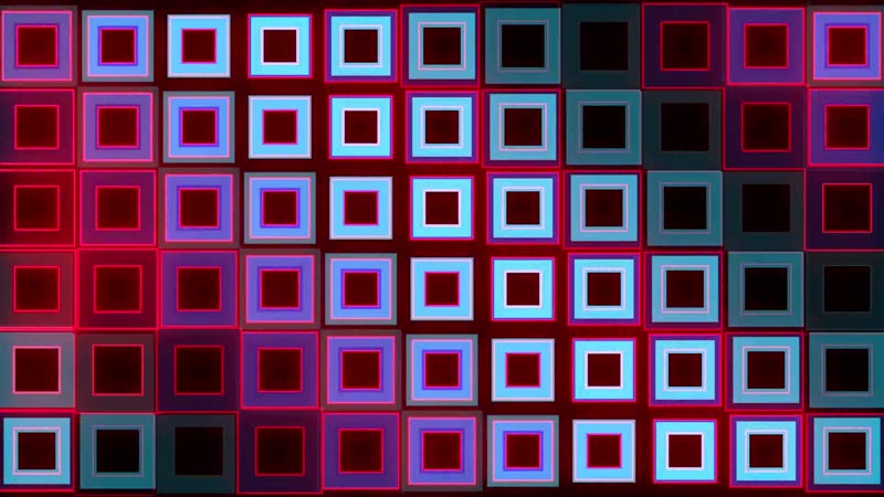 炫酷方形光效酒吧vj