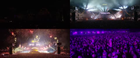 4K时尚摇滚电子音乐节万人火爆现场