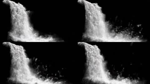 瀑布特效合成素材