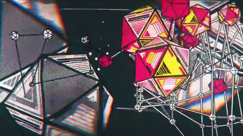 炫酷舞台演艺dj音乐背景led大屏素材