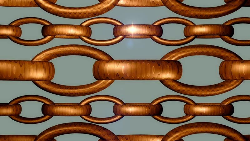 金碧辉煌金属质感链子