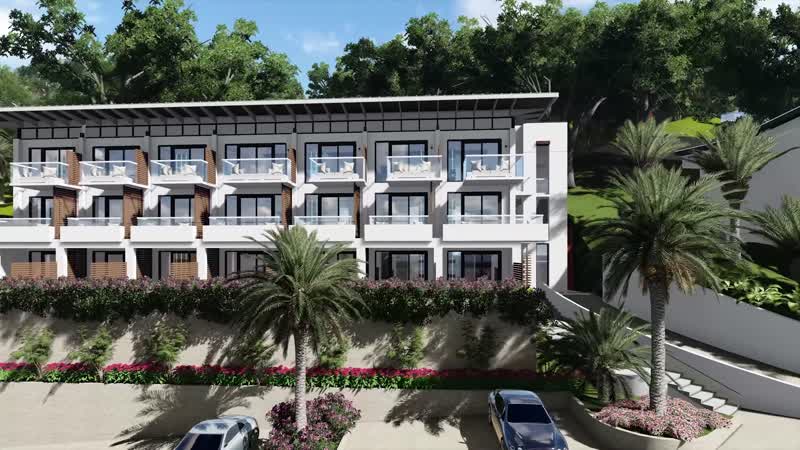 4K滨海豪华酒店3D动画