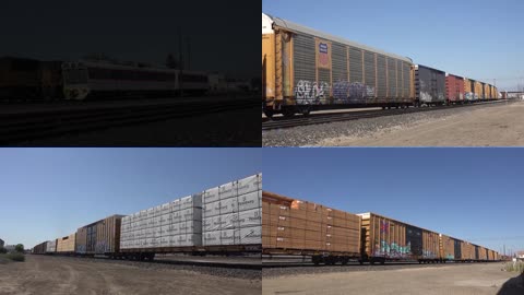 4K铁路集装箱运输