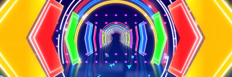 宽屏动感绚丽舞台灯光