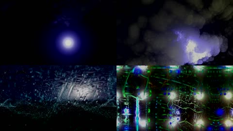 抽象VJ动感节奏视觉体验