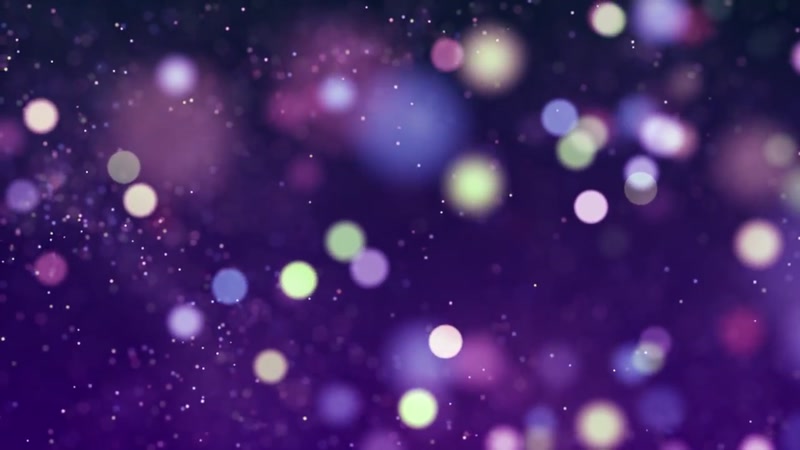 彩色小球粒子尘埃背景