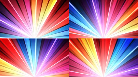 彩虹七彩光线背景