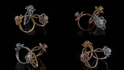 精美钻石戒指首饰 