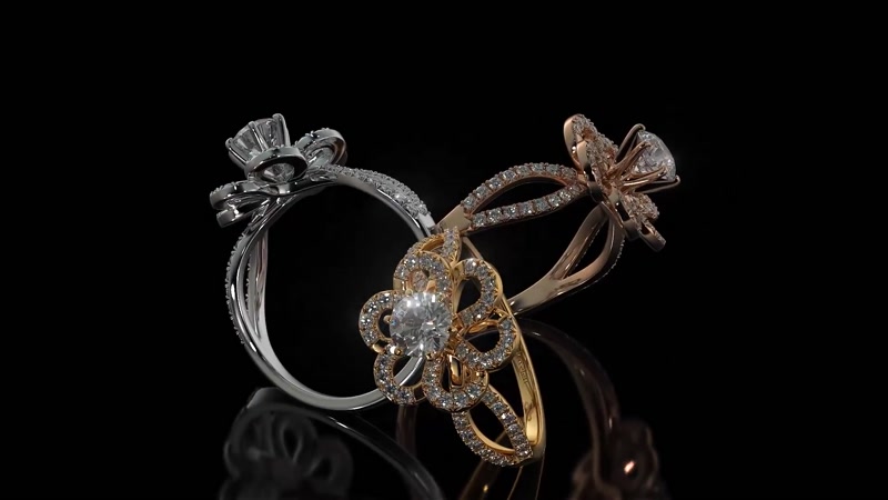 精美钻石戒指首饰 