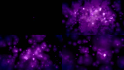 朦胧粒子背景视频
