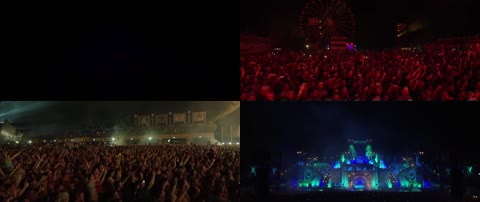 国际音乐节百慕大万人派对摇滚现场