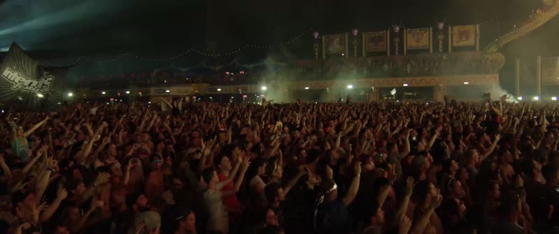 国际音乐节百慕大万人派对摇滚现场