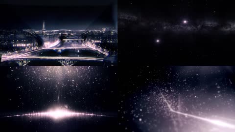 绚丽粒子香水包装片头