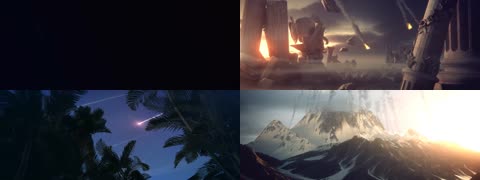 破碎的世界特效短片