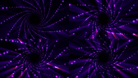 紫色螺旋粒子推进