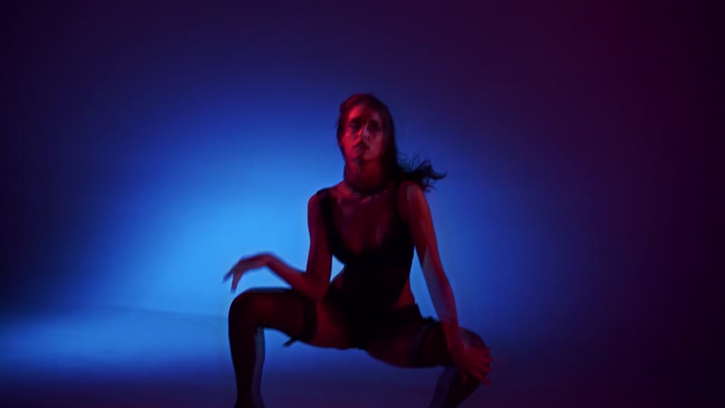 4K时尚性感迷幻血液丧尸舞蹈酒吧夜店